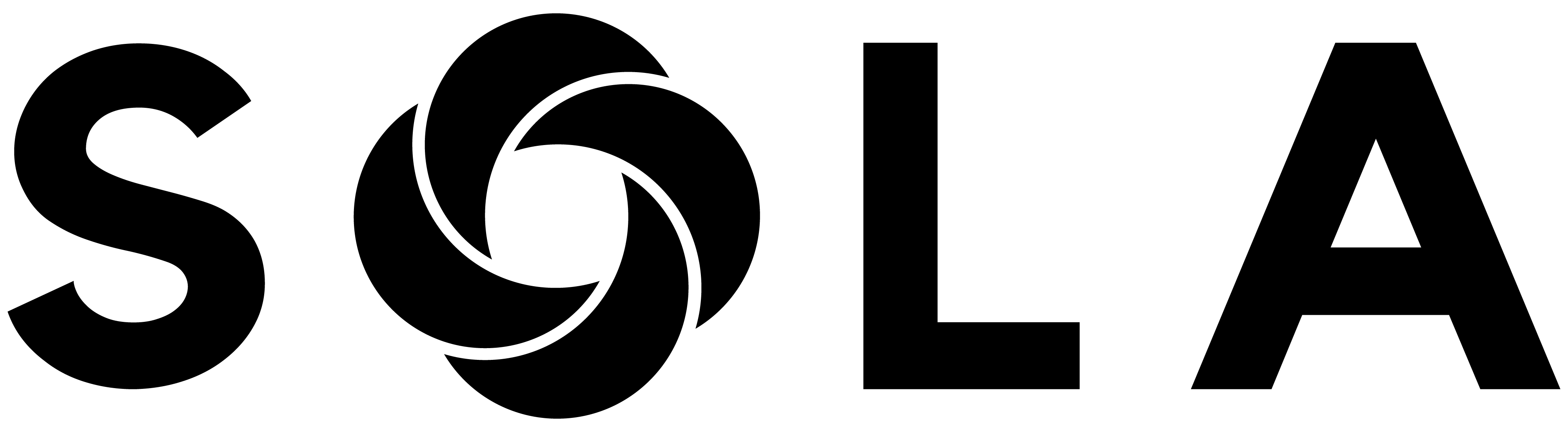Sola - logo Full black